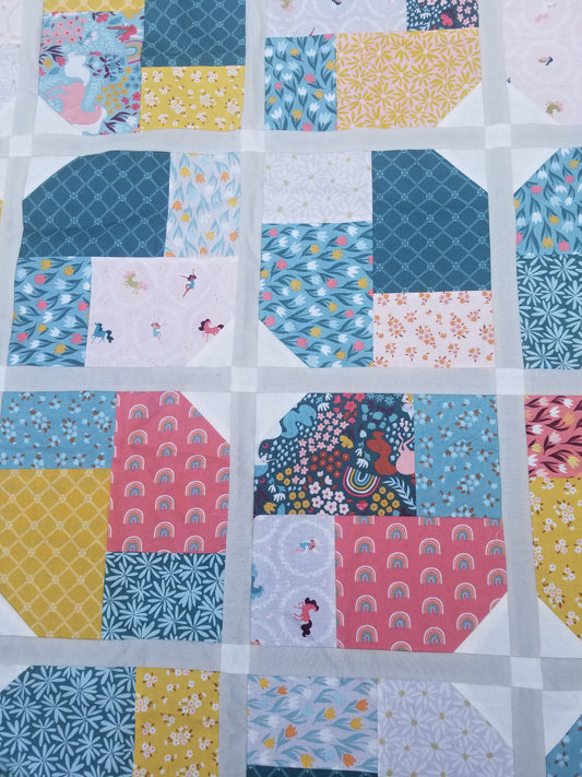 Ella's Quilt Top Finish