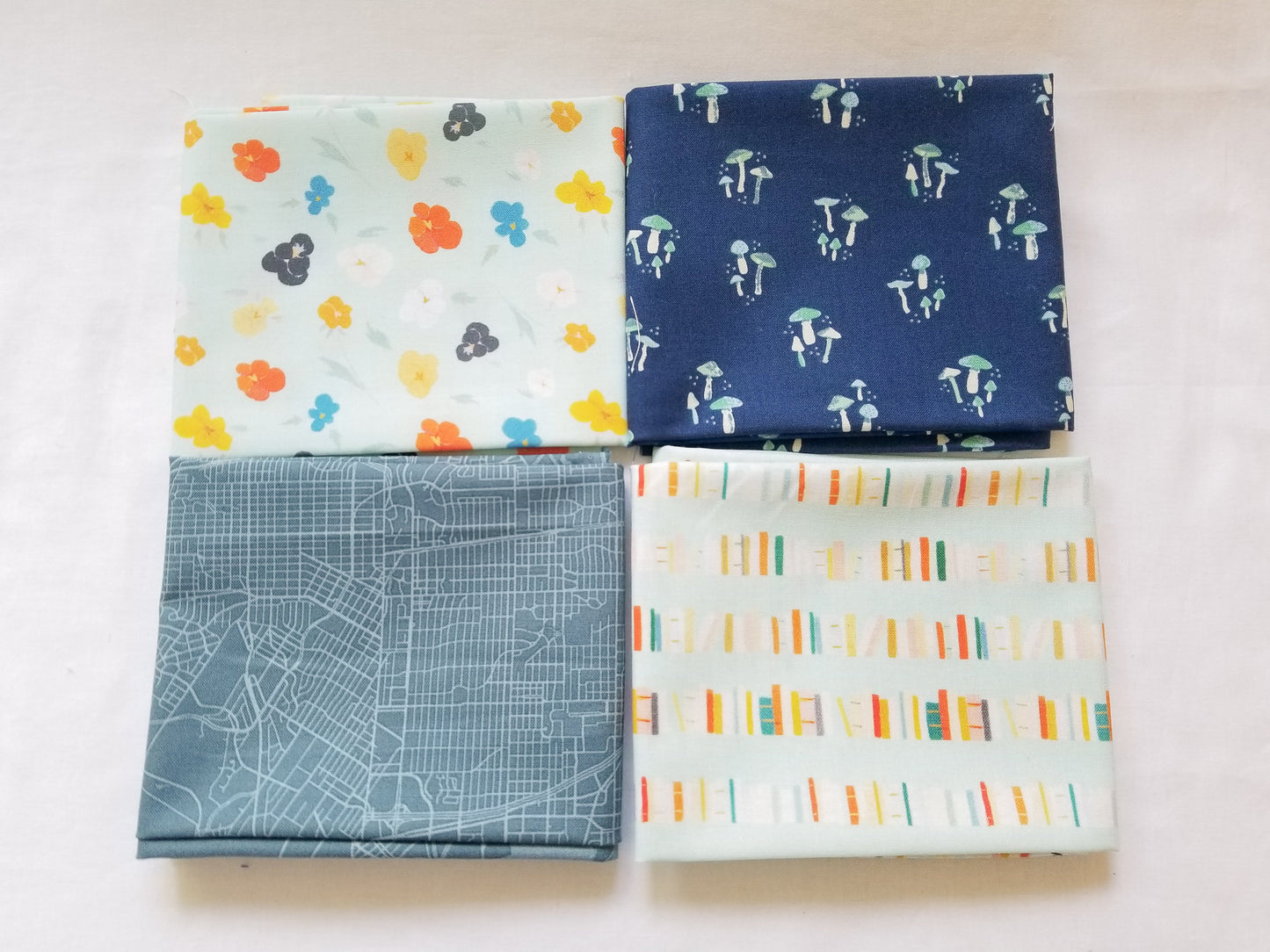 Blues Half Yard Bundle | 4 Half Yard Curated Bundle