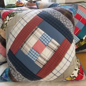 Handmade memory pillow